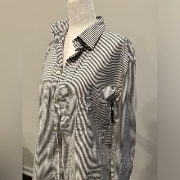 Zara Men Striped Button down - Picture 5 of 11